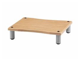 MONOPRICE MONOLITH BY MONOPRICE AMPLIFIER/COMPONENT STAND XL_ MAPLE