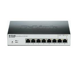 D-LINK 1100 SERIES SMART MANAGED 8-PORT GIGABIT POE DESKTOP SWITCH, 64W, V2