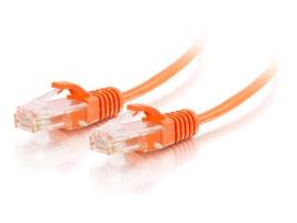 C2G SLIM 3FT CAT6 CABLE - UTP - ORANGE