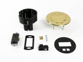 LEGRAND-WIREMOLD FLOOR BOX GFI COMM BRA