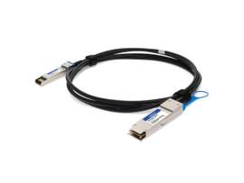 AddOn Cisco Compatible TAA Compliant 10GBase-CU QSFP+ to SFP+ Direct Attach Cabl