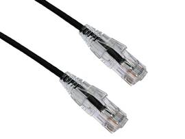 AXIOM 6IN CAT6 BENDNFLEX ULTRA-THIN SNAGLESS PATCH CABLE 550MHZ (BLACK)