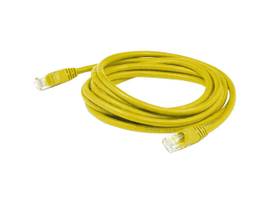 ADD-ON 7FT RJ-45 M/M CAT6A YELLOW CU PATCH CBL
