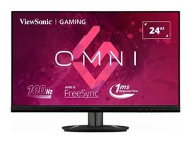 VIEWSONIC 24INC IPS GAMING MONITOR WITH 100HZ REFRESH RATE, 1 MS MPRT RESPONSE TIME, AND AMD FREESYNC,1920X1080 RESOLUTION.