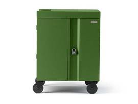 BRETFORD 36-UNIT CUBE CART,270DRS,GRA