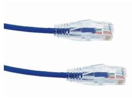AXIOM 1FT CAT6 BENDNFLEX ULTRA-THIN SNAGLESS PATCH CABLE 550MHZ (BLUE)