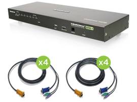 IOGEAR 8-PRT USB PS/2 COMBO VGA KVM SWTCH