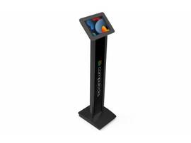 COMPULOCKS IPAD 10.2  ROKKU ENCLOSURE BRANDABLE FLOOR STAND BLACK