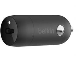BELKIN 30W USB PD CAR CHARGER WITH PPS, BLK