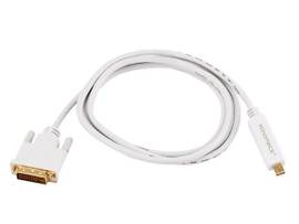 MONOPRICE MINI DISPLAYPORT TO DVI CABLE - WHITE 6F