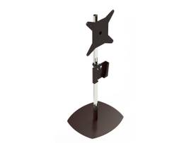 PREMIER MOUNTS DROP SHIP ONLY - PSP-400 - LOW-PROFILE SINGLE POLE BASE, CHROME POLES, AND BROCHURE HOLDER