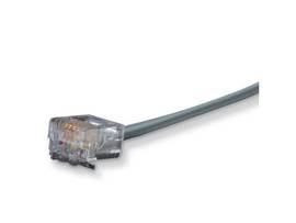 RJ-11 Modular Cable 4-Wire Straight-Pinning 25-ft. 7.6-m