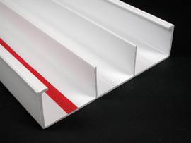 LEGRAND-WIREMOLD DIVIDED BASE IVORY  (PKG OF 48FT)