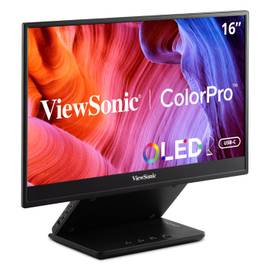 Viewsonic VP Series VP16-OLED computer monitor 40.6 cm (16") 1920 x 1080 pixels Full HD Black