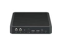 A MULTI-PORT DEVICE THAT IS POWERED BY AN EXTERNAL POWER ADAPTER. THE DISPLAY HUB CONNECTS THE SPEAKER CAM TABLE HUB AND PROVIDES DATA TO A COMPUTER