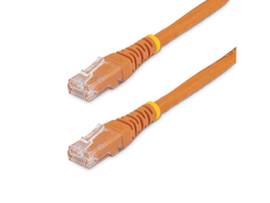 100FT CAT6 ETHERNET CABLE ORANGE POE