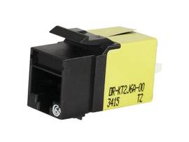 LEGRAND-ORTRONICS KT2 KEYSTONE CAT6A JACK BLACK