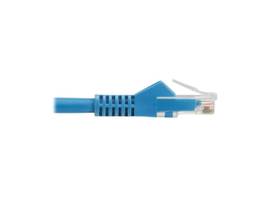 TRIPPLITE CAT6 ETHERNET CABLE SNAGLESS MOLDED UTP RJ45 M/M POE LSZH BLUE 0.5M
