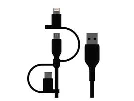 BELKIN UNV CBL,MUSB-LTG/USBC,1M,BLK