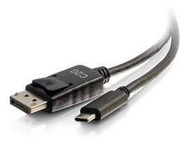 C2G USB-C TO DISPLAYPORT CABLE BLACK 6FT