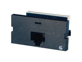 LEGRAND-ORTRONICS SII,CLRTY6,T568A/B 1PORT,BLK