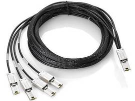 STRGWRKS 4M EXT MINI-SAS-4X1 MINI-SAS