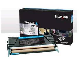 LEXMARK TONER X746 X748 7K CYAN