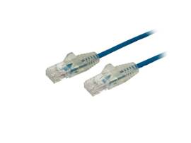 CABLE - BLUE SLIM CAT6 PATCH CORD 6 FT