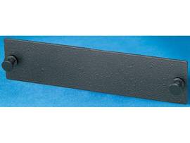 LEGRAND-ORTRONICS BLANK ADAPTER PANEL,1U,BLACK