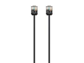 MONOPRICE CAT6 STRAND 550MHZ UTP 32AWG 0.5FT BLACK