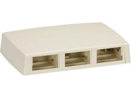 BLACK BOX CORP SURFACE MOUNT HOUSING BOX 3-INSERT