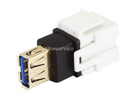 MONOPRICE KEYSTONE JACK - USB 3.0 A FEMALE TO A FE