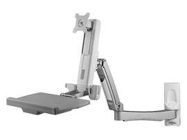 AMER SIT STAND EXTEND WORKSTATION WALL MOUNT
