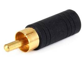 MONOPRICE RCA PLUG TO 3.5MM TRS STEREO JACK ADAPTE