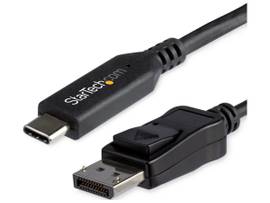 STARTECH 6ft USB-C to DisplayPort 1.4 cable with HDR/DisplayHDR/HBR3/DSC/HDCP 2.