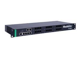 MEDIA5 S724 LP RJ-11 -LONG LOOP & SURGE PROTECTION 24 ANALOG PORT SIP ATA-GATEWAY 24 FXS