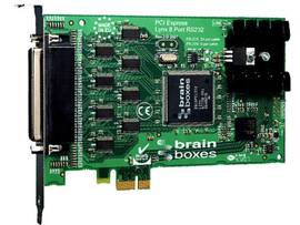 FULL HEIGHT PCI EXPRESS 8XRS232 1MBAUD