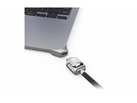 COMPULOCKS LEDGE LOCK ADAPTER FOR MACBOOK AIR M2 2022 WITH KEYED LOCK SILVER