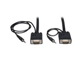 Tripp Lite series VGA High-Resolution RGB Coaxial Cable with Audio (HD15 and 3.5