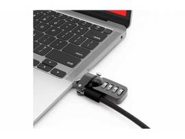 COMPULOCKS LEDGE MACBOOK AIR 2020 M1 T-SLOT LEDGE LOCK ADAPTER WITH COMBINATION CABLE LOCK
