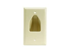 MONOPRICE 1-GANG RECESSED LOW VOLTAGE CABLE WALL P
