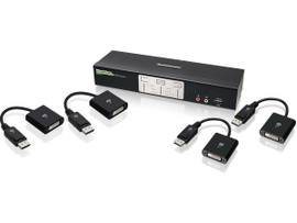 IOGEAR 2-PRT DUAL VIEW DVI & DSPLYPRT