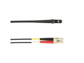 BLACK BOX CORP 50 MM FO PATCH CABLE DUPLX, PVC, BK, LCMT