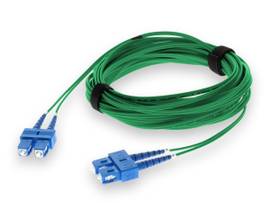 ADD-ON 7M LC/SC M/M OS2 GREEN FIBER PATCH CBL