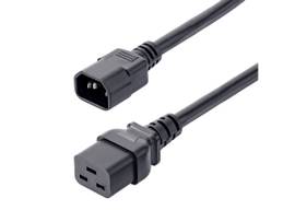 STARTECH 6FT (1.8M) HEAVY DUTY POWER CORD, C14 TO C19, 15A 250V, 14AWG, HEAVY GAUGE PDU POWER CABLE, REPLACEMENT SERVER POWER CORD, UL LISTED