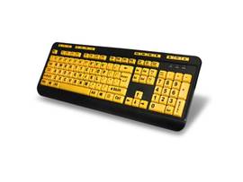 122 KEY HIGH CONTRAST FLUORESCENT