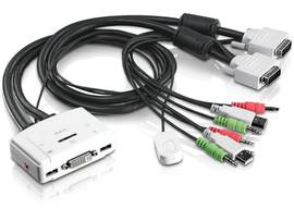 TRENDNET 2PRT DVI AUDIO KVM SWTCH
