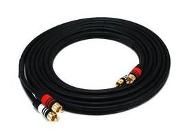 MONOPRICE 12FT PREMIUM 2 RCA PLUG/2 RCA PLUG M/M 2