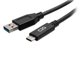 C2G 1FT USB 3.0 USB-C TO USB-A M/M BLK