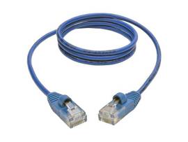 TRIPP LITE CAT5E 350 SNAGLESS SLIM UTP BLUE 3 FT.